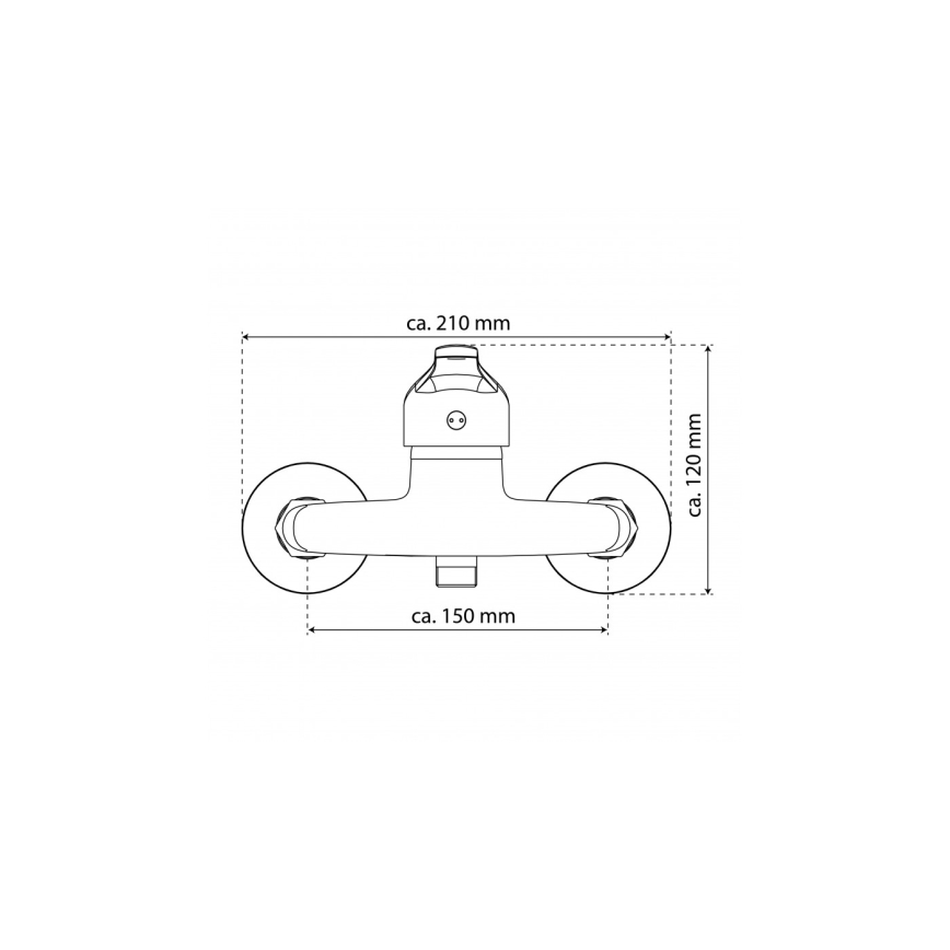 Eisl NI168CR - GRANDE VITA CLASSIC suihkusekoitin, kiillotettu kromi