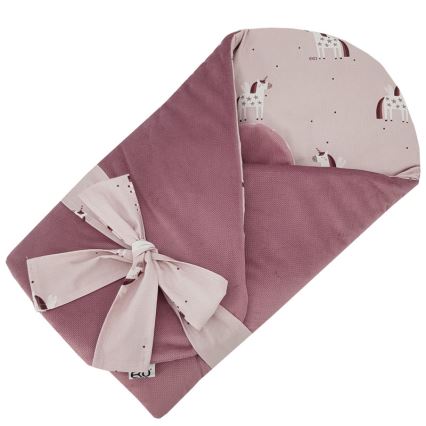 EKO - Puuvillapeitto UNICORN 75x75 cm