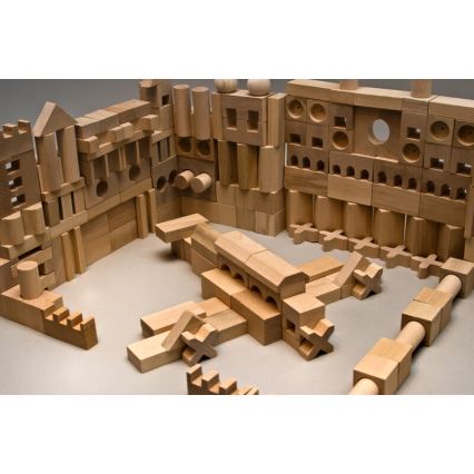 EkoToys - Luonnolliset puiset palikat 220 kpl