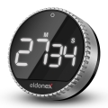 ELDONEX ECL-1210-SL - QuickCount-ajastin 3xAAA hopea/musta