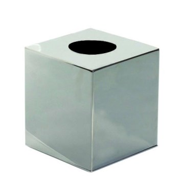 Elegantti nenäliinapidike 12x13 cm, hopeanvärinen