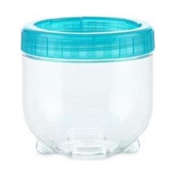 Elintarvikesäiliö INTERLOCK 0,5 l turkoosi/ kirkas