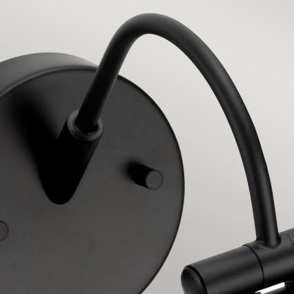 Elstead ALTON-PL-S-BLK - LED-kuvavalo ALTON LED/6W/230V musta