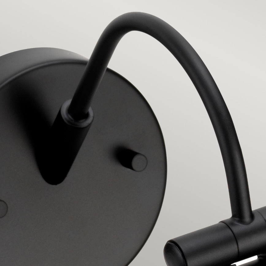 Elstead ALTON-PL-S-BLK - LED-kuvavalo ALTON LED/6W/230V musta