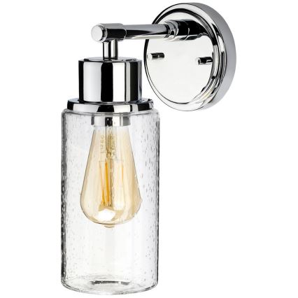 Elstead BATH-MORVAH1-PC - Kylpyhuoneen seinävalaisin MORVAH 1xE27/60W/230V IP44 kiiltävä kromi