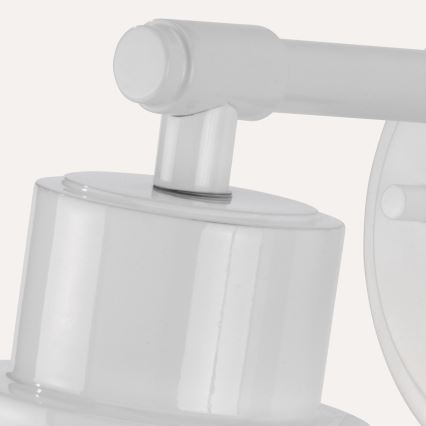 Elstead BATH-MORVAH1-W - Kylpyhuoneen seinävalaisin MORVAH 1xE27/60W/230V IP44 valkoinen