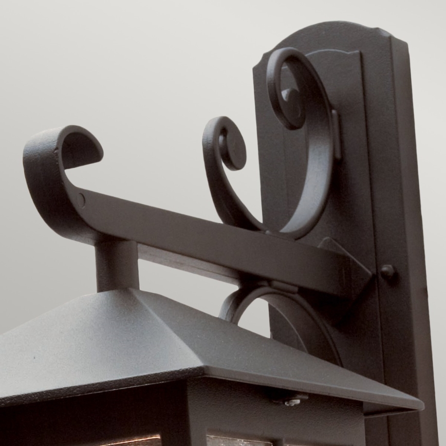 Elstead BL19-BLACK - Ulkoseinävalaisin WINCHESTER 1xE27/100W/230V IP43