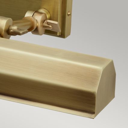 Elstead CHAWTON-PLM-AB - Kuvavalo CHAWTON 2xE14/40W/230V messinki