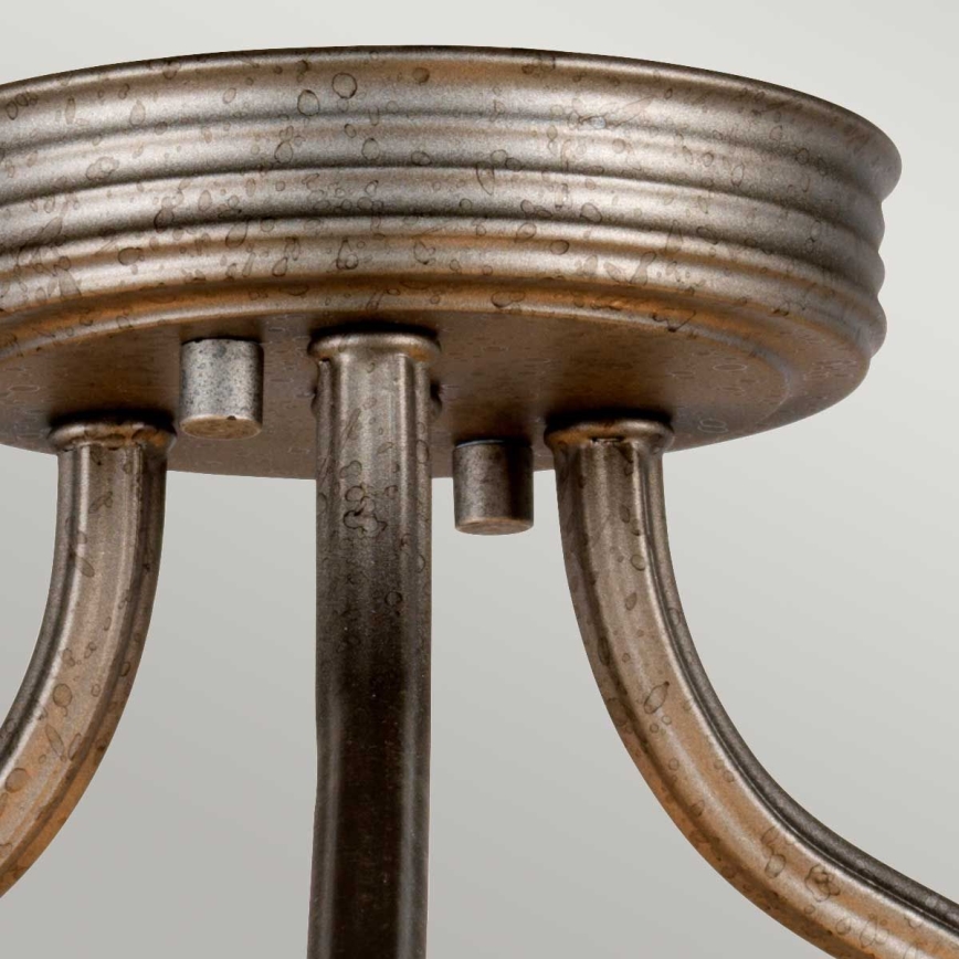 Elstead - Kiinteä kattokruunu CROWN 3xE27/60W/230V