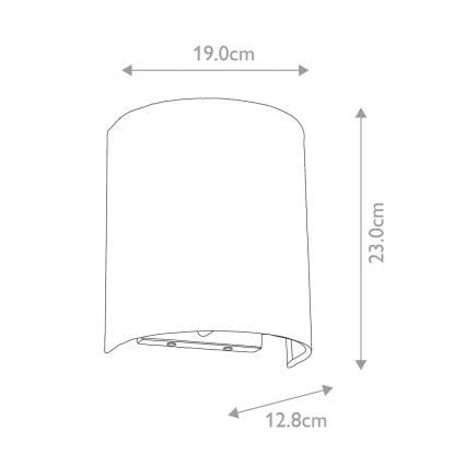 Elstead - Seinävalaisin COOPER 1xE27/60W/230V kullanvärinen