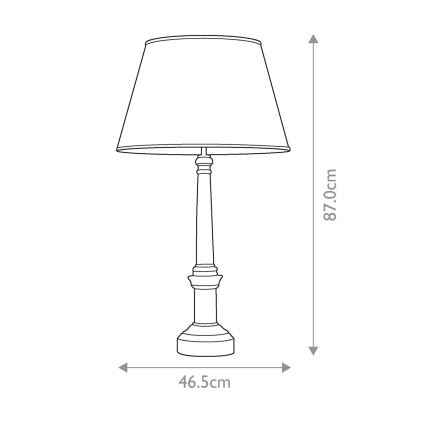 Elstead - Pöytävalaisin STRASBOURG 1xE27/60W/230V