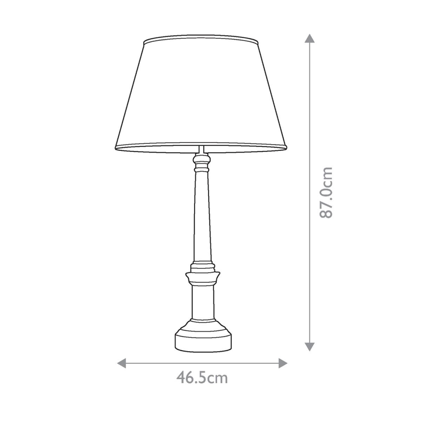 Elstead - Pöytävalaisin STRASBOURG 1xE27/60W/230V
