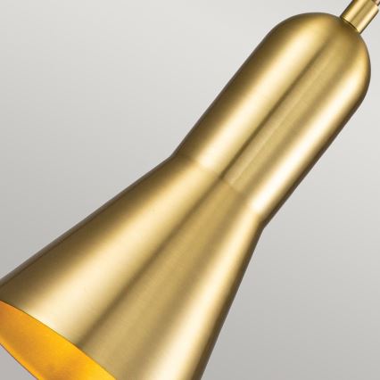 Elstead - Kattokruunu johdossa ETOILE 1xE27/60W/230V halkaisija 13,3 cm kulta