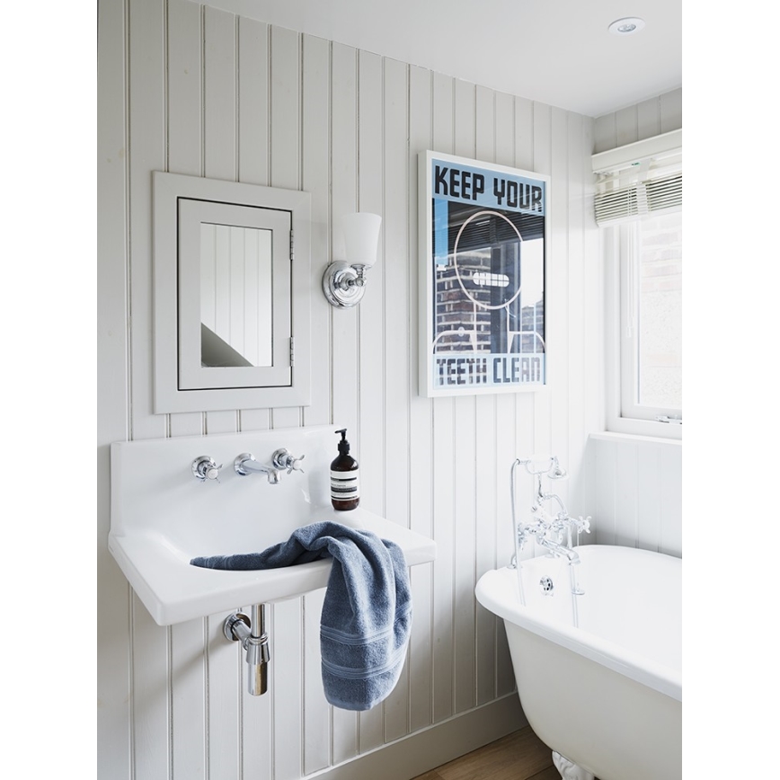 Elstead FE-HUGOLAKE1BATH - LED Kylpyhuoneen seinävalaisin HUGOLAKE 1xG9/3W/230V IP44