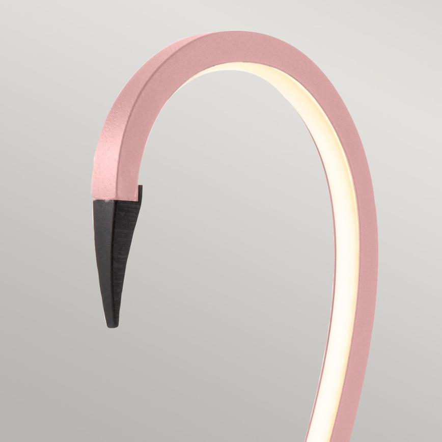 Elstead - LED-pöytälamppu FLAMINGO 6W/230V 3000K vaaleanpunainen