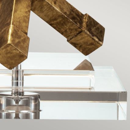 Elstead - Pöytävalaisin JACKSON SQUARE 1xE27/60W/230V