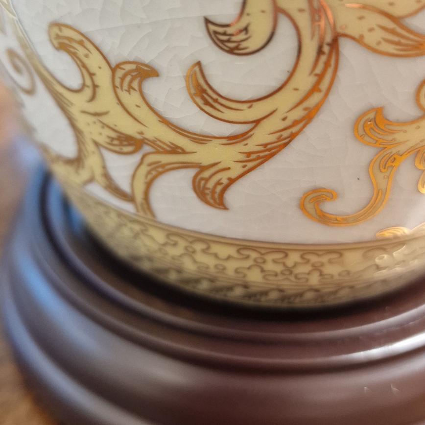 Elstead - Pöytävalaisin GOLDTHISTLE 1xE27/60W/230V