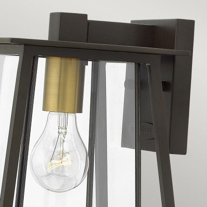 Elstead HK-WALKER2-S - Ulkoseinävalaisin WALKER 1xE27/100W/230V IP44