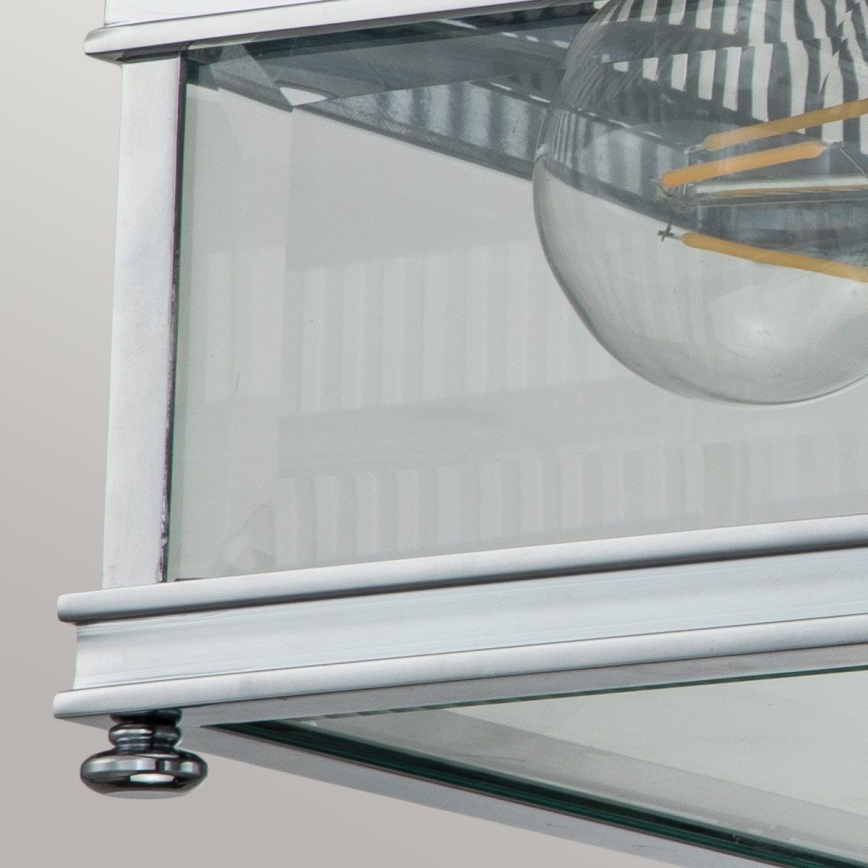 Elstead - Ulkokattovalaisin HOLBORN 2xE27/60W/230V IP44 kiiltävä kromi