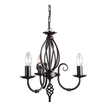 Elstead - Kattokruunu ketjussa ARTISAN 3xE14/60W/230V