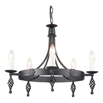 Elstead - Kattokruunu ketjussa BELFRY 5xE14/60W/230V