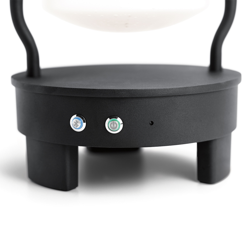 Elstead - Ulkovalaisin kaiuttimella LYNDON 3W/230V IP44 8800 mAh