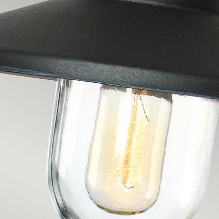 Elstead - Ulkovalaisin KLAMPENBORG 1xE27/60W/230V IP44 musta