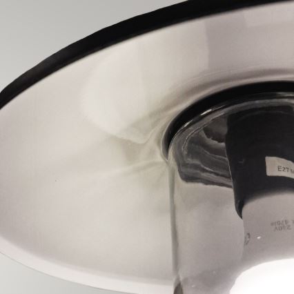 Elstead - Ulkovalaisin KLAMPENBORG 1xE27/60W/230V IP44 musta