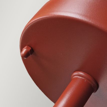 Elstead - Ulkoseinävalaisin KLAMPENBORG 1xE27/60W/230V IP44 punainen