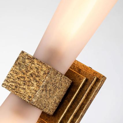 Elstead - LED-kylpyhuoneen seinävalaisin KRISTY 2xG9/4W/230V IP44 kuparinvärinen