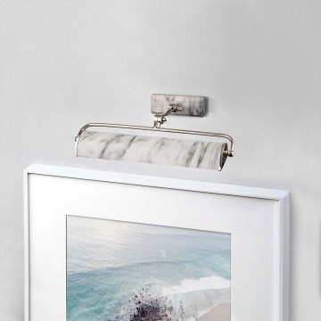 Elstead -Kuvavalo WINCHFIELD 2xE14/40W/230V marmori