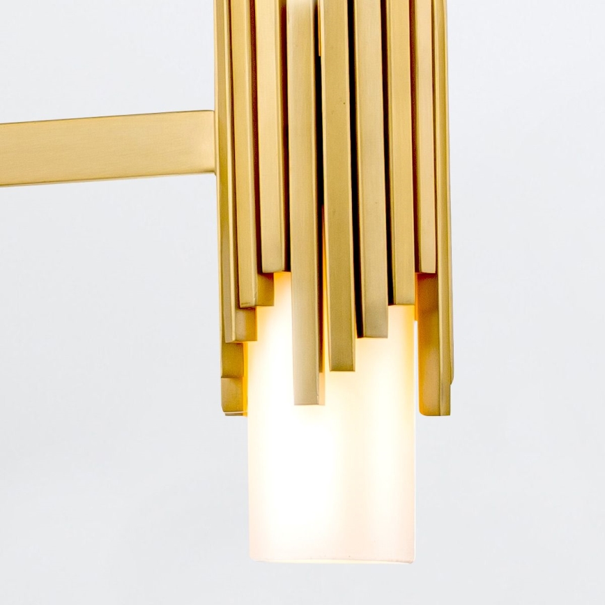 Elstead - MARVELE varrellinen kattokruunu 6xE14/40W/230V kultainen