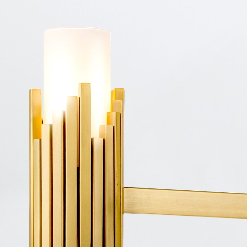 Elstead - MARVELE varrellinen kattokruunu 6xE14/40W/230V kultainen