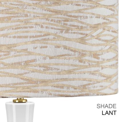 Elstead - Pöytävalaisin MILO 1xE27/60W/230V beige