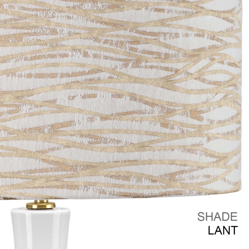 Elstead - Pöytävalaisin MILO 1xE27/60W/230V beige