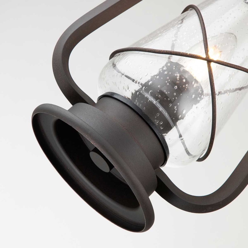 Elstead - MINERS ulkokäyttöön ripustettava riippuvalaisin ketjulla 1xE27/60W/230V IP44 pronssinvärinen