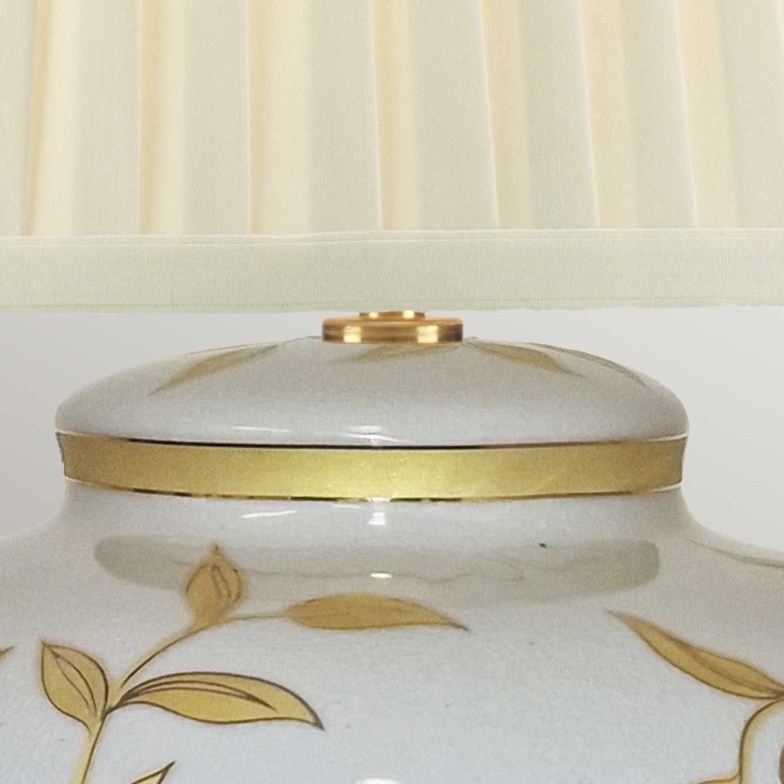 Elstead - Pöytävalaisin LEAVES 1xE27/60W/230V