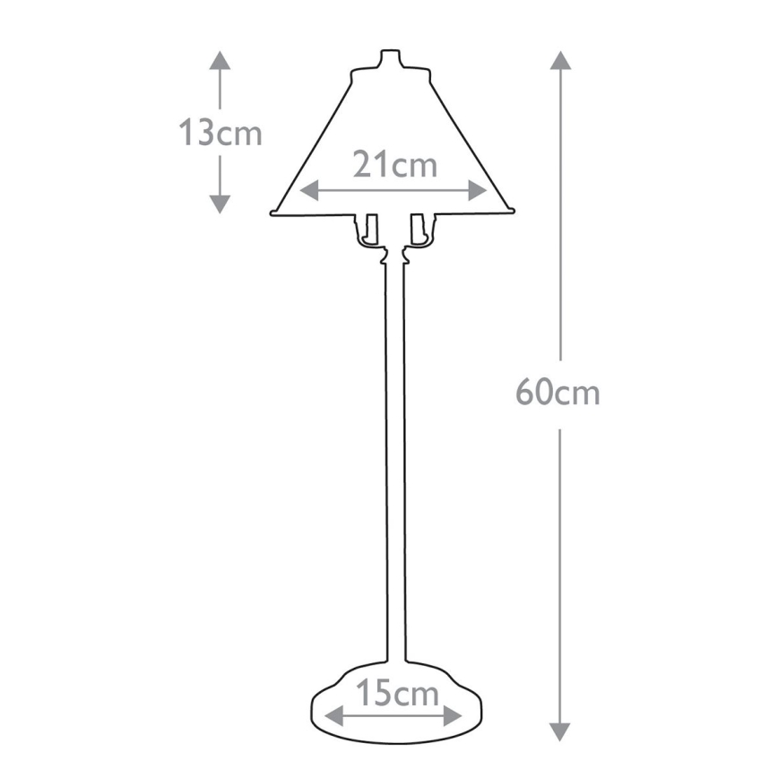 Elstead PV-SL-AB - LED Pöytävalaisin PROVENCE 1xE14/4W/230V