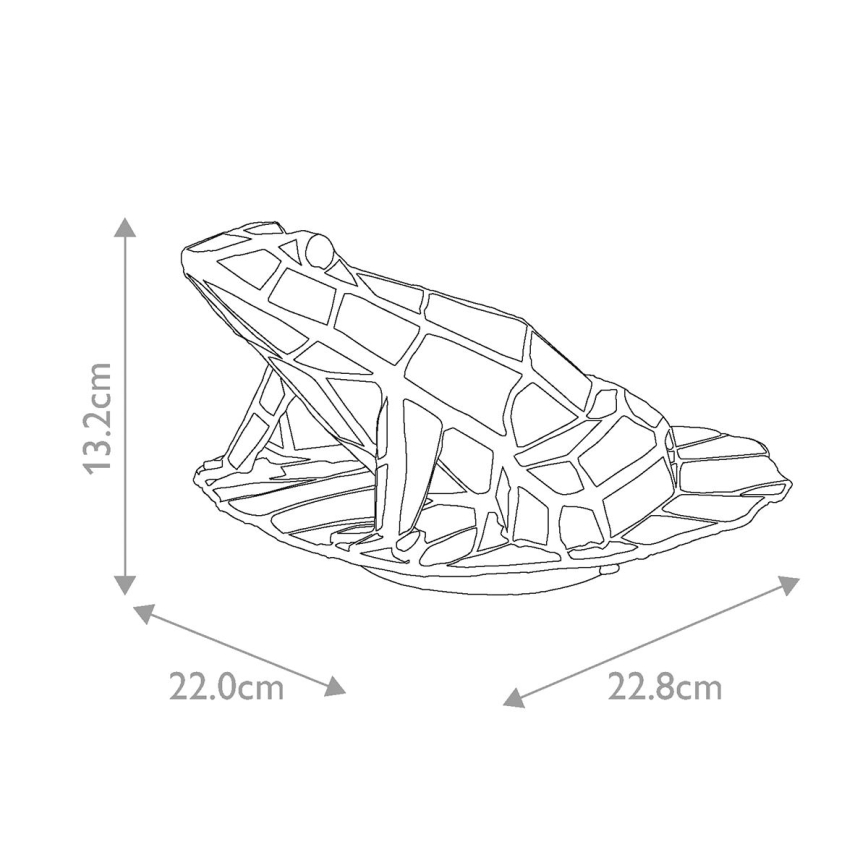 Elstead - LED-koristevalaisin TIFFANY 1xG9/3W/12V sammakko