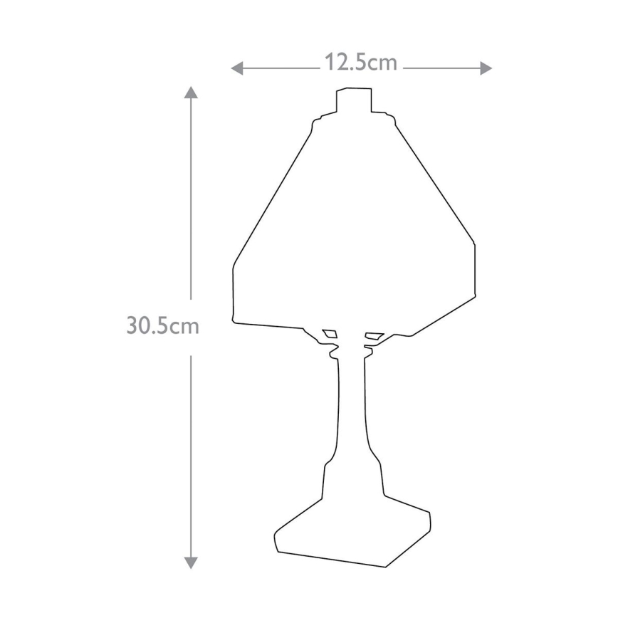 Elstead - Pöytälamppu Tiffany HOLMES 1xE14/25W/230V