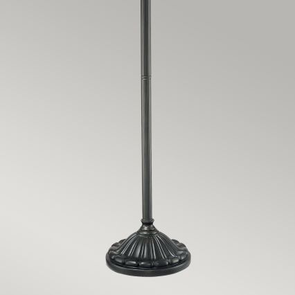 Elstead - Tiffany-tyylinen lattiavalaisin LARISSA 2xE27/100W/230V