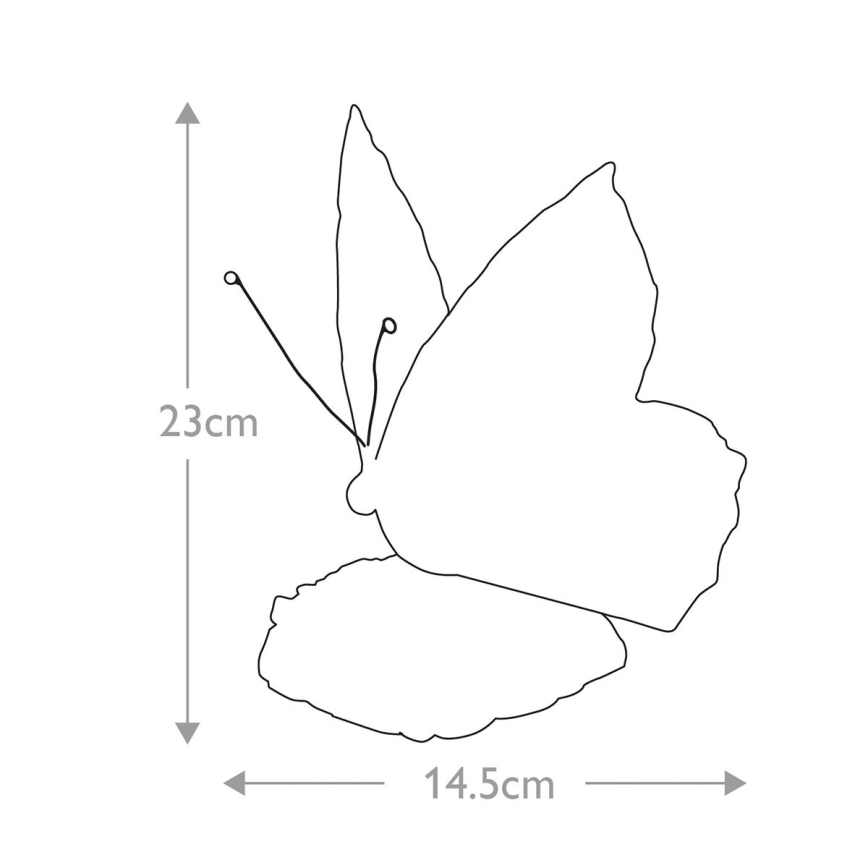 Elstead - LED Koristevalaisin TIFFANY 1xG9/3W/12V perhonen