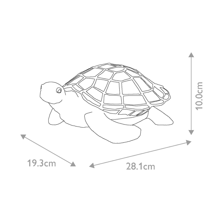 Elstead - LED-koristevalaisin TIFFANY 1xG9/3W/12V kilpikonna
