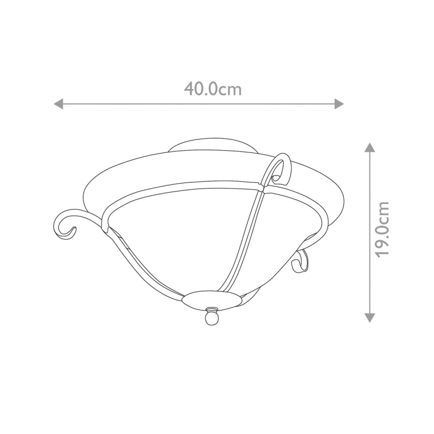 Elstead - Kattovalo TORCHIERE 1xE27/60W/230V