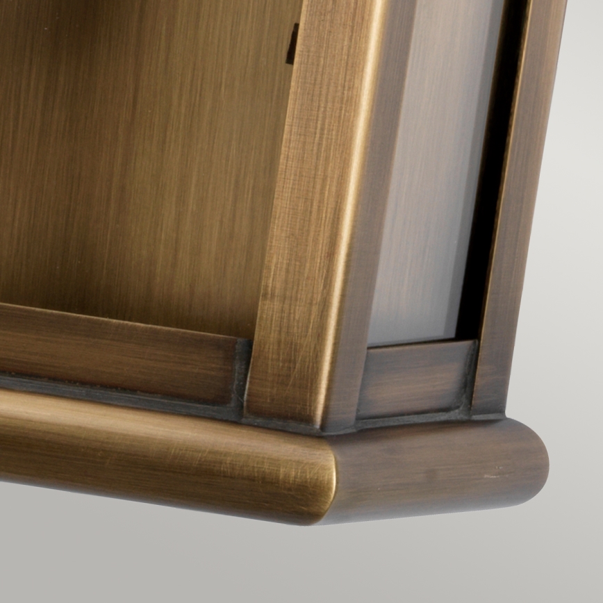 Elstead - Ulkoseinävalaisin ST MARTINS 1xE27/100W/230V IP44 pronssi