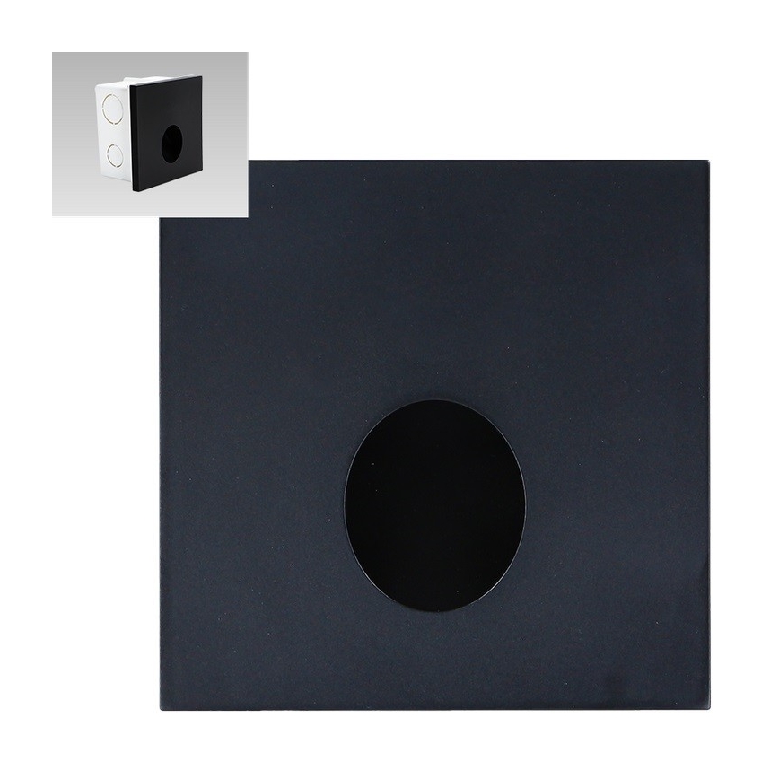 Emithor 70437 - portaikon LED-valo OLIVE LED/1W/230V 4000K musta