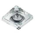 Emithor 71105 - LED-kattovalaisin ELEGANT DOUBLE LIGHT 1xGU10/50W + LED/3W-nauha