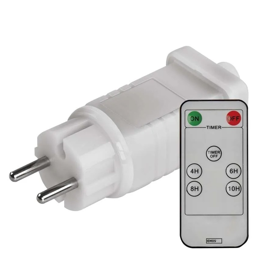 Virtalähde kohteelle connection of Joulu valot 230V IP44 + kauko-ohjaus