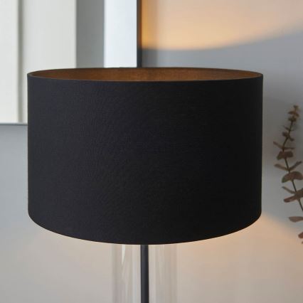 Endon 100440 - Himmennettävä pöytälamppu LESSINA 1xE27/10W/230V musta