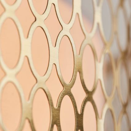 Endon 101568 - Kiinteä kattokruunu CORDERO 3xE27/10W/230V kulta